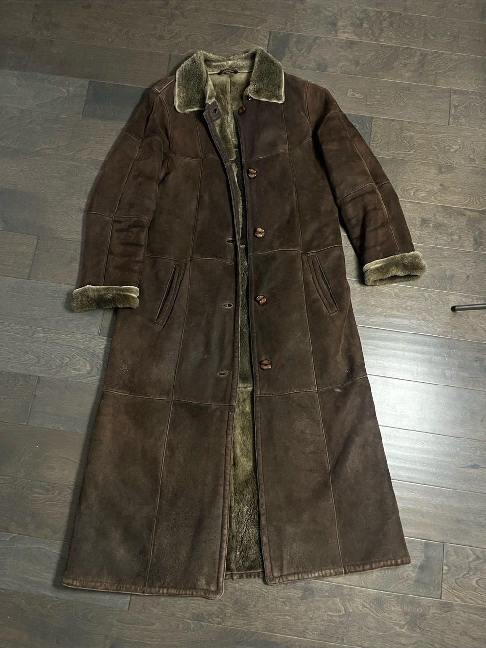 Shearling Coat - Genuine Leather and Sheepskin